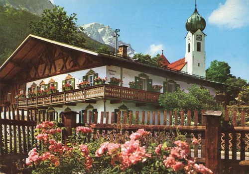 Alte postkarte - postkarte,