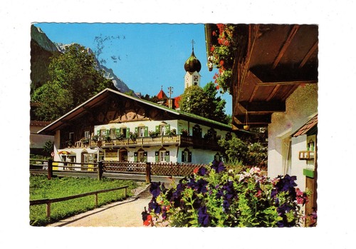 Ansichtskarte oberbayerisches - ansichtskarte,