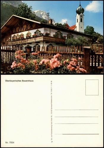 Ansichtskarte bayern - ansichtskarte,